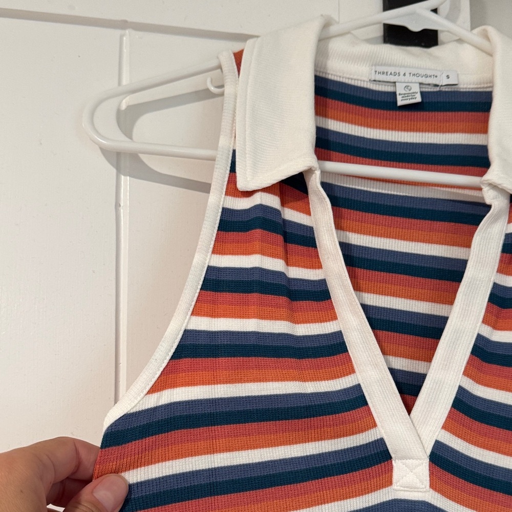 Threads 4 Thought Multicolor Striped Top - Picture 4 of 4